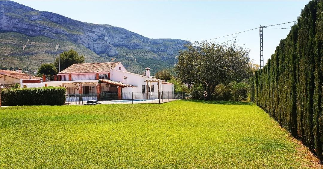 Chalet Cami De Merle Denia Eksteriør bilde